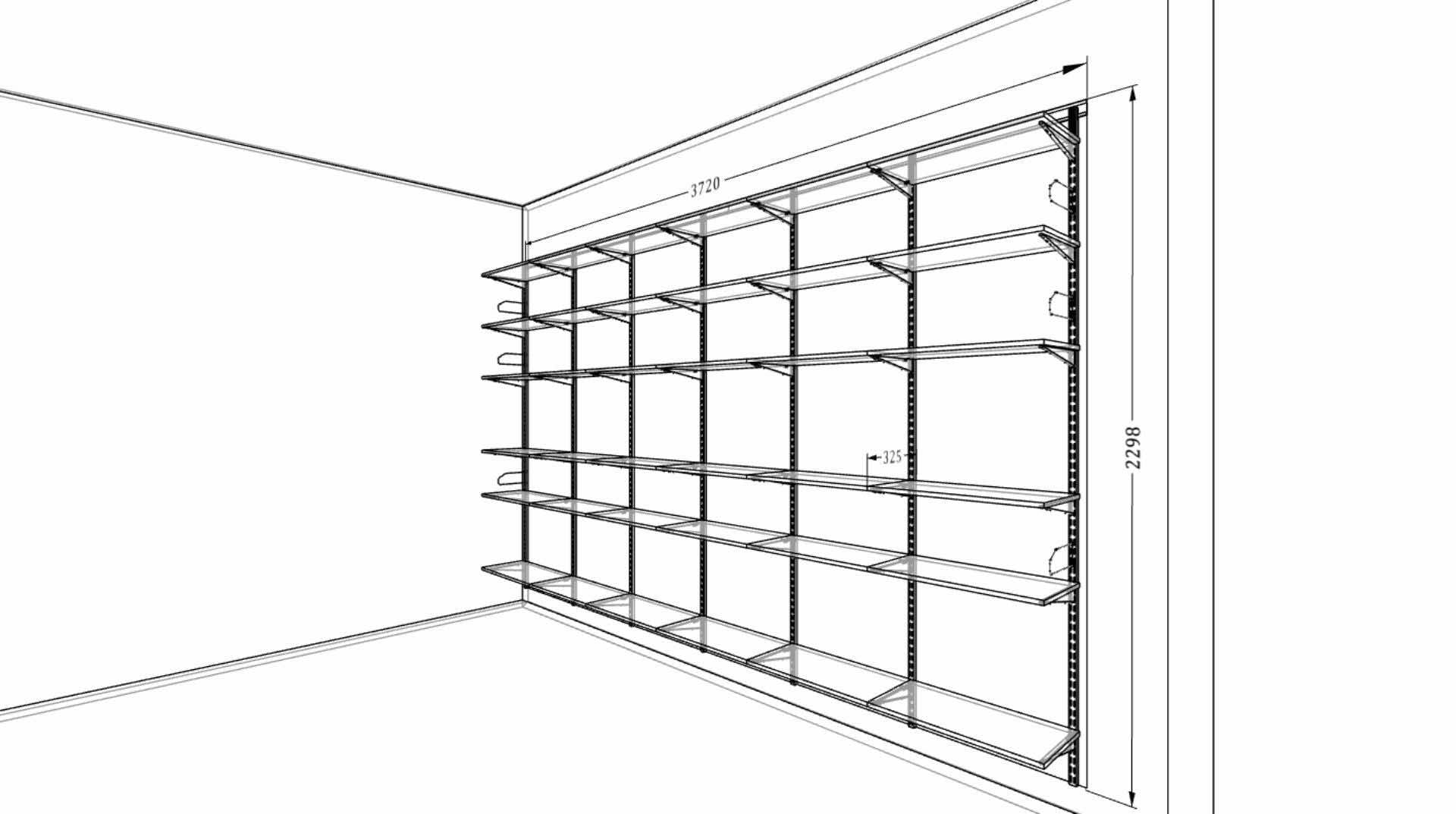 Стеллаж для книг и аппаратуры — универсальная конструкция для размещения техники и библиотек
