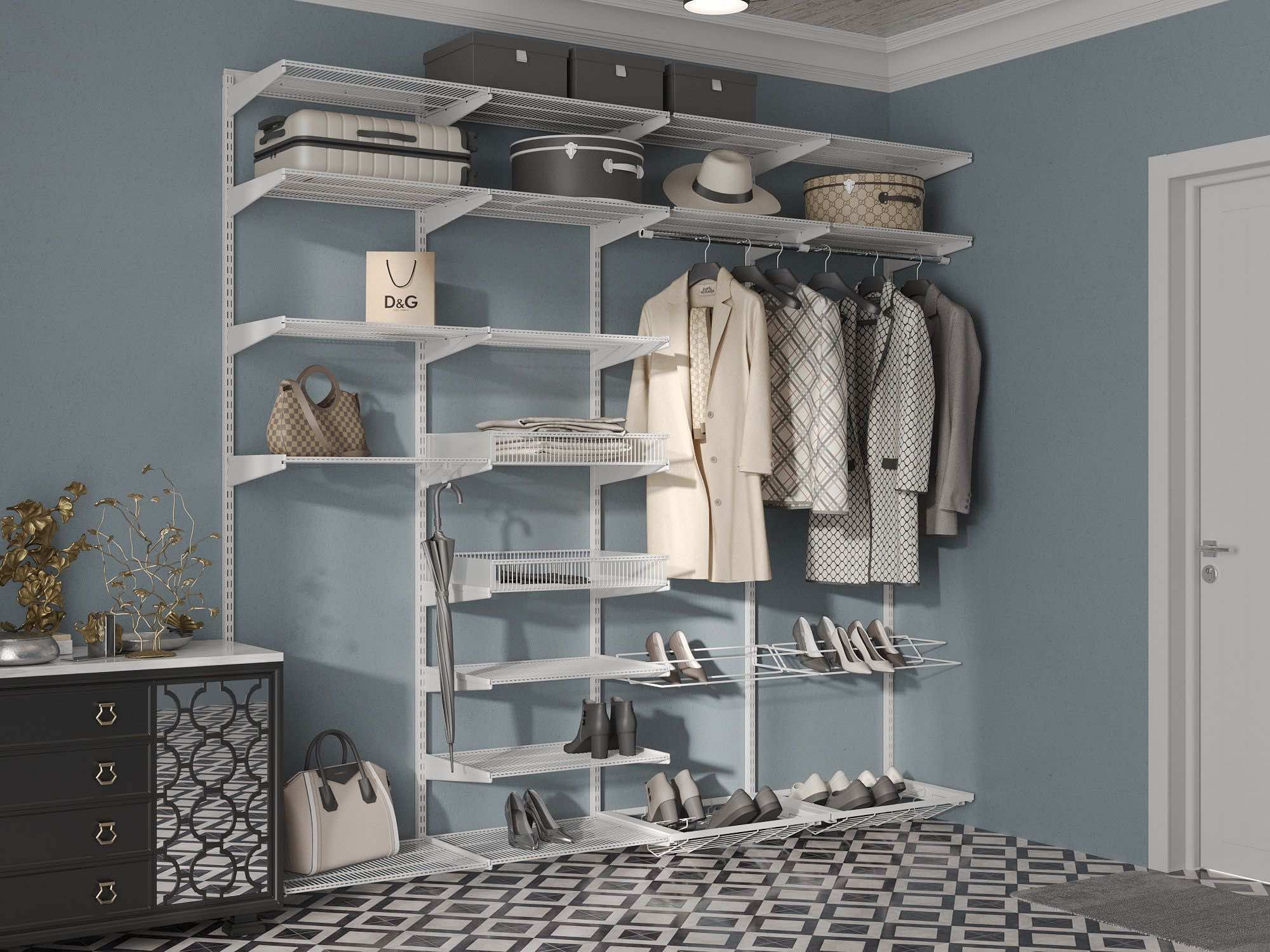 Прихожая для загородного дома — практичная система хранения