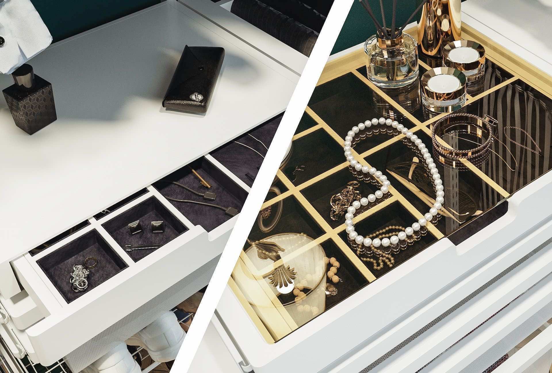 Семейная гардеробная ARISTO — вместительная система хранения для гардероба всей семьи