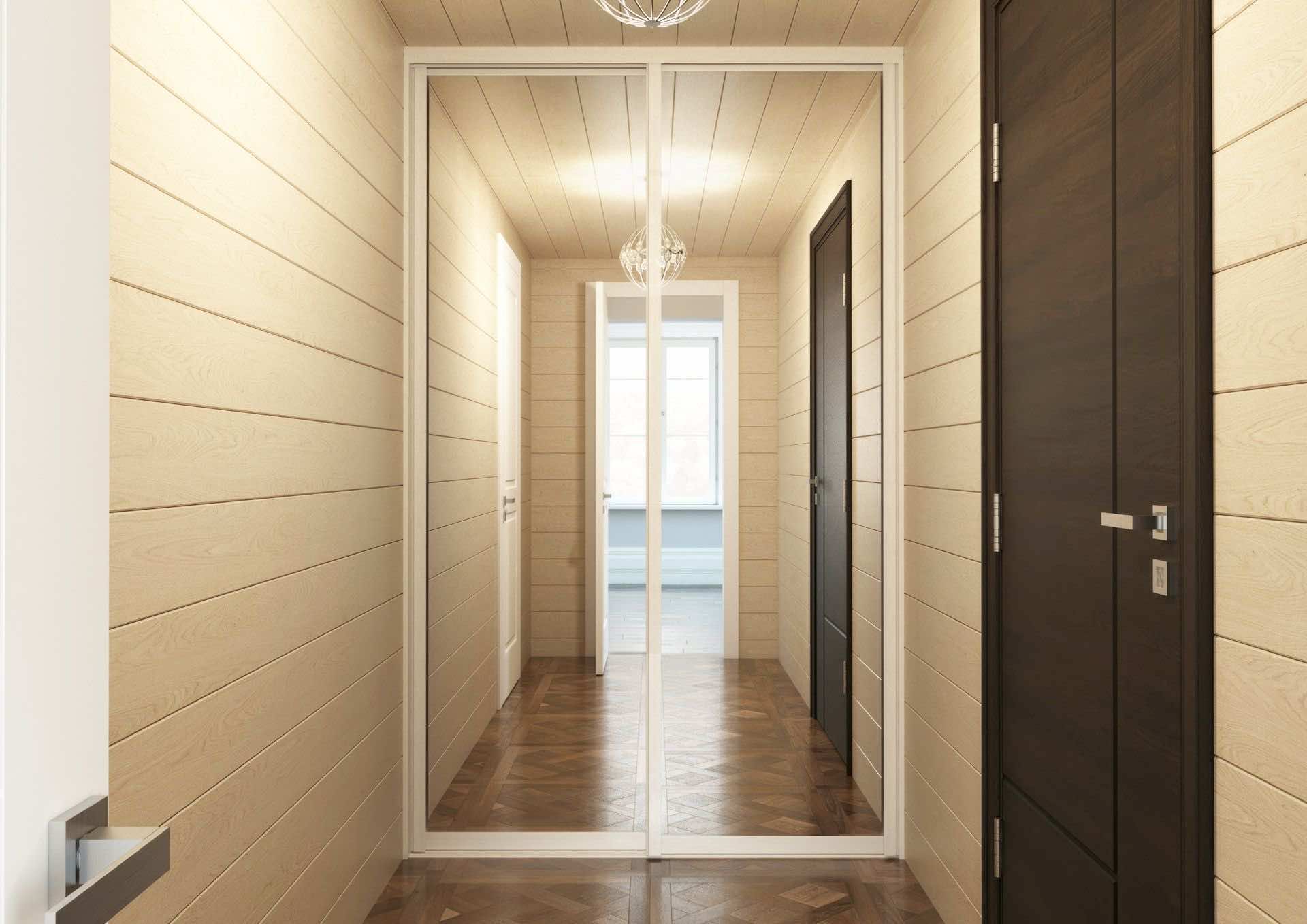 Встроенная прихожая ARISTO 140×45×240 — оптимальное решение для узкого коридора