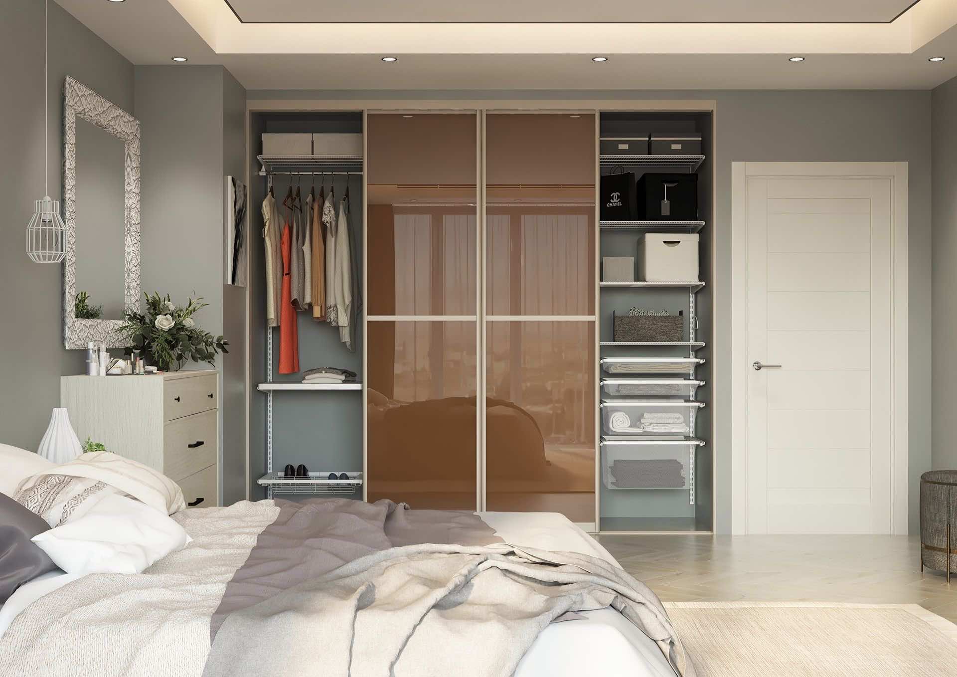 Шкаф-купе для детской комнаты с индивидуальным наполнением и стильным дизайном