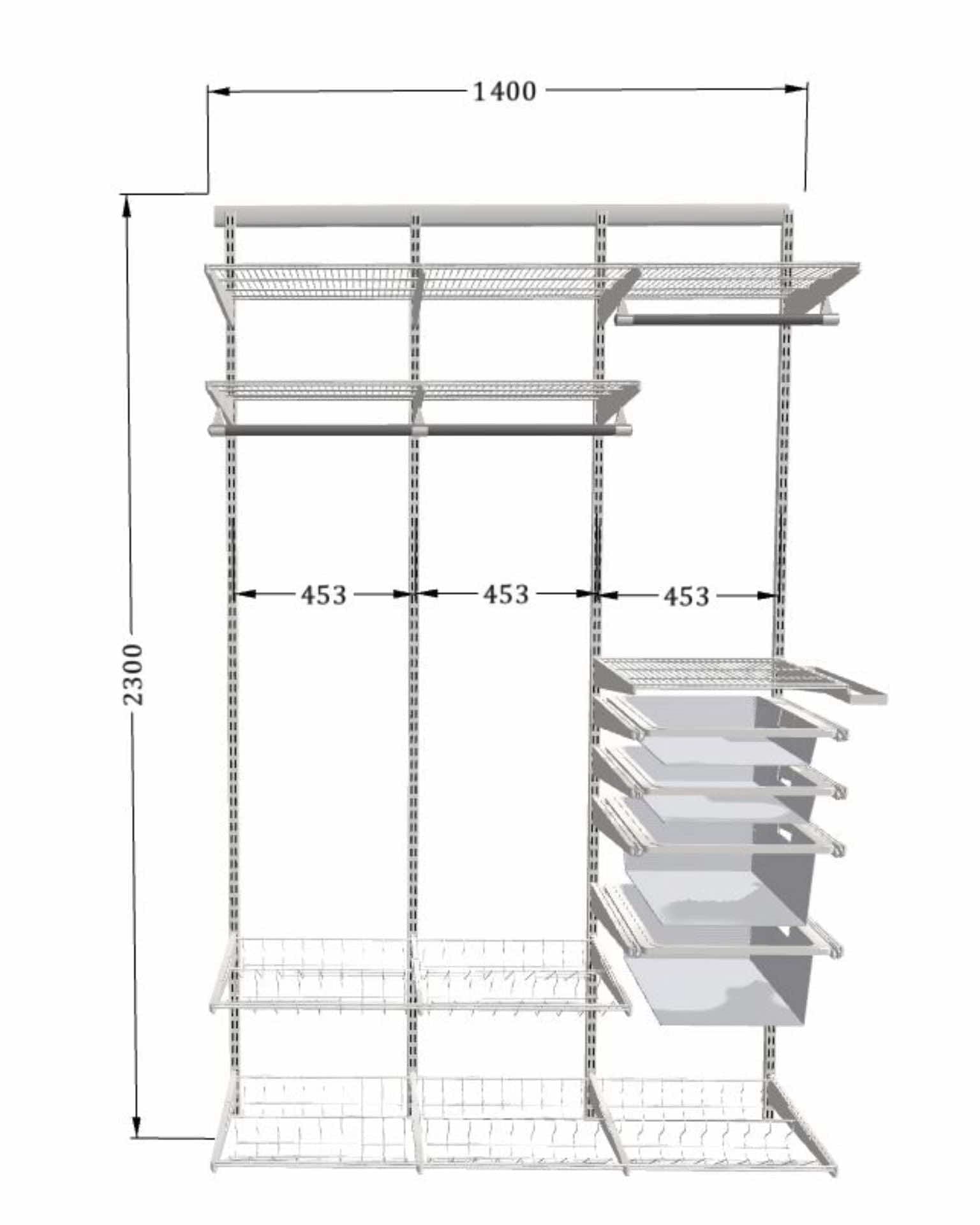 Встроенный шкаф-купе в нише с зеркальными дверями — универсальное решение для хранения