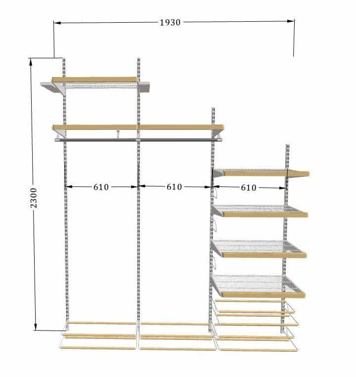 Система хранения для мансарды — компактное решение для организации одежды в скошенном пространстве