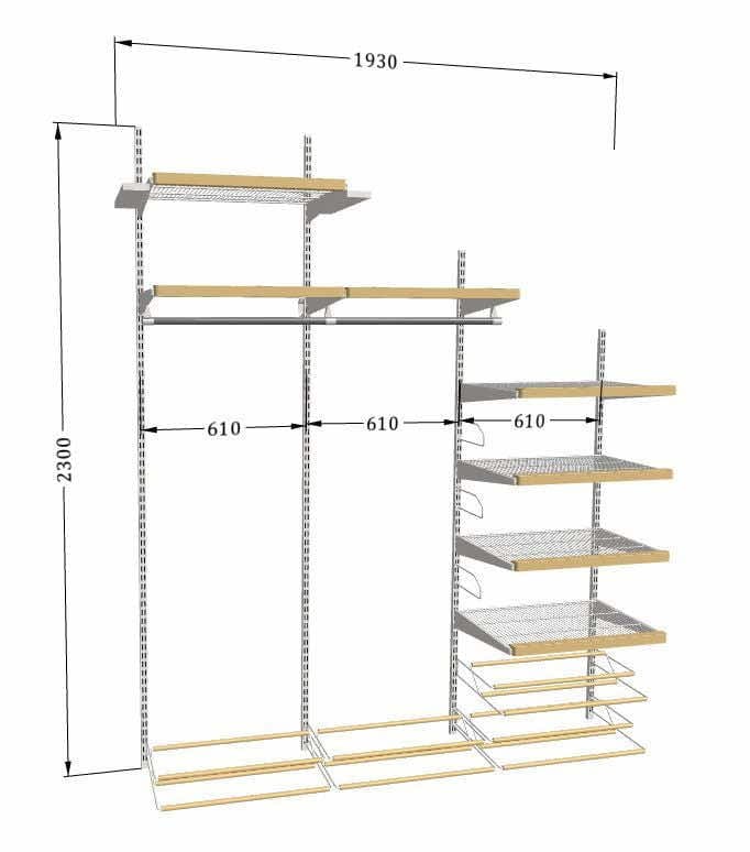 Система хранения для мансарды — компактное решение для организации одежды в скошенном пространстве