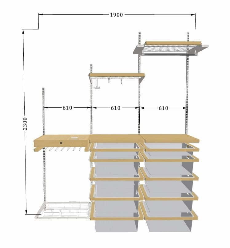 Система хранения для мансарды — компактное решение для организации одежды в скошенном пространстве