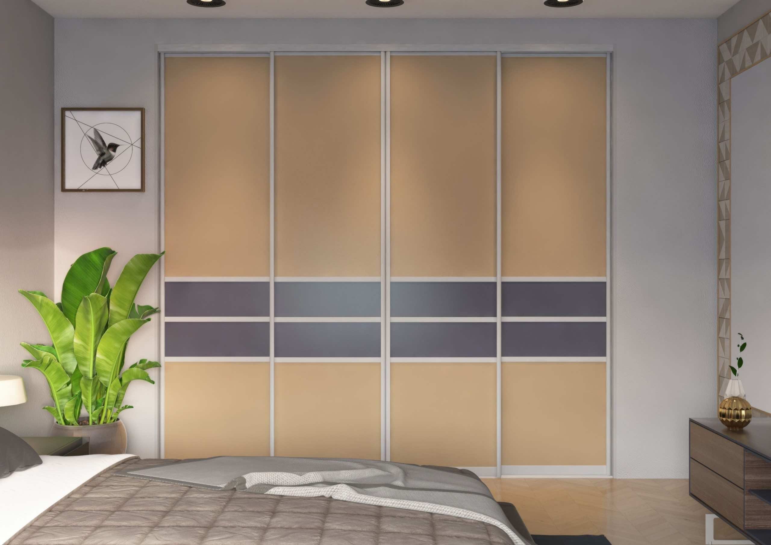 Гардеробная ARISTO с дверями-купе для спальни 260×45×230 — комплексная система хранения