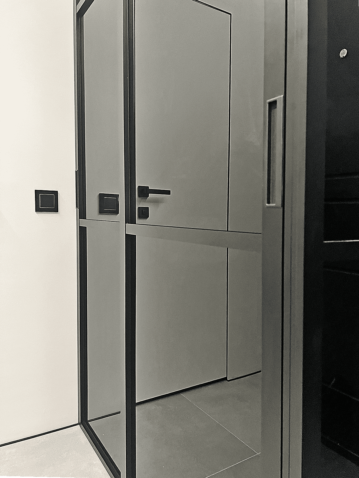 Раздвижные межкомнатные перегородки для гардеробной