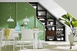 Раздвижные зонирующие двери для гардеробных в алюминиевом профиле S1200