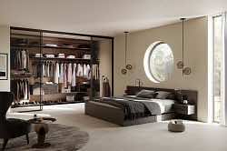 Межкомнатная перегородка с разделителями 280x151x280 см для зонирования пространства