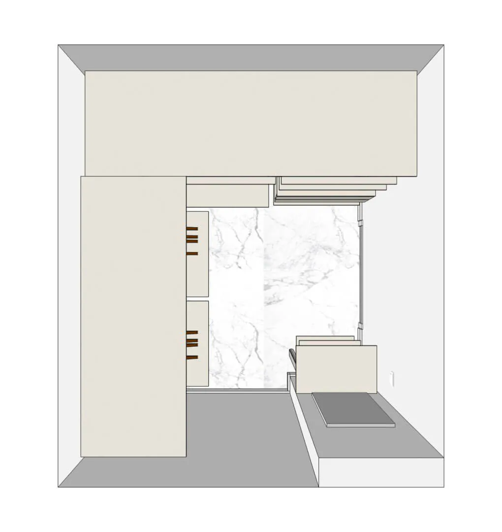 Гардеробная система Stilos Alum с дверями купе для стильного хранения вещей