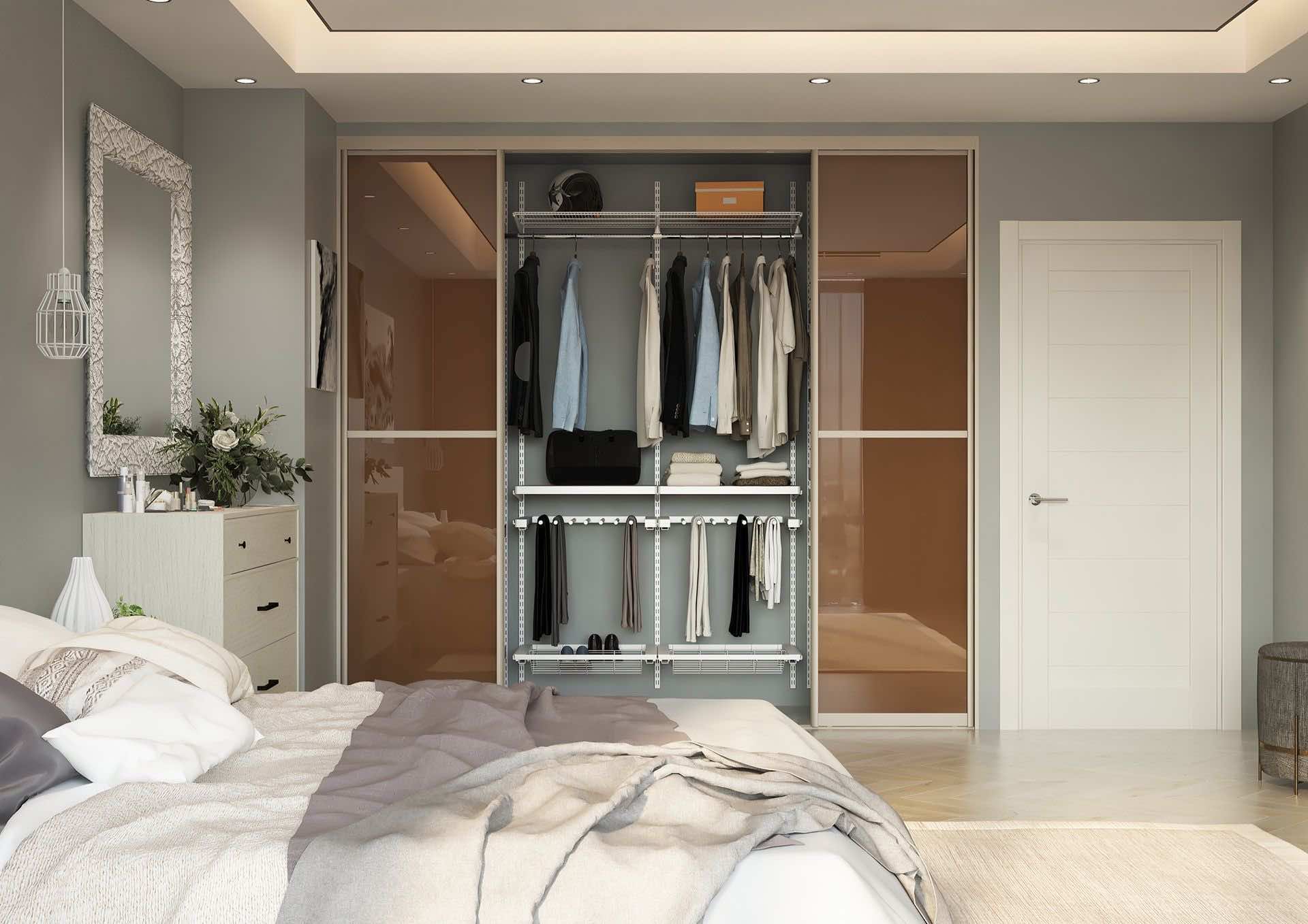 Шкаф-купе для детской комнаты с индивидуальным наполнением и стильным дизайном