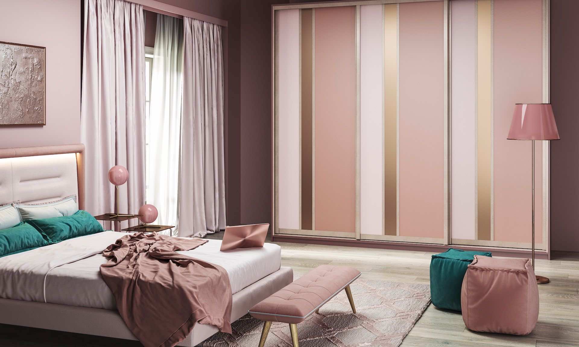 Шкаф-купе Ванильный кашемир с гардеробной системой Aristo для стильного интерьера