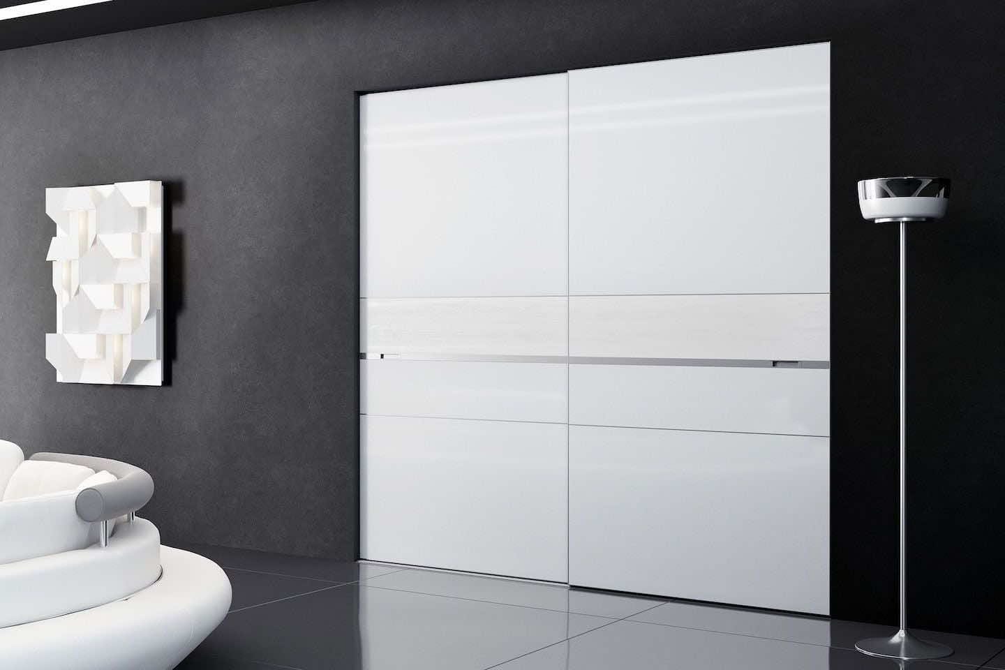 Шкаф купе с натуральным шпоном «Дуб Винтаж» для спальни и гостиной