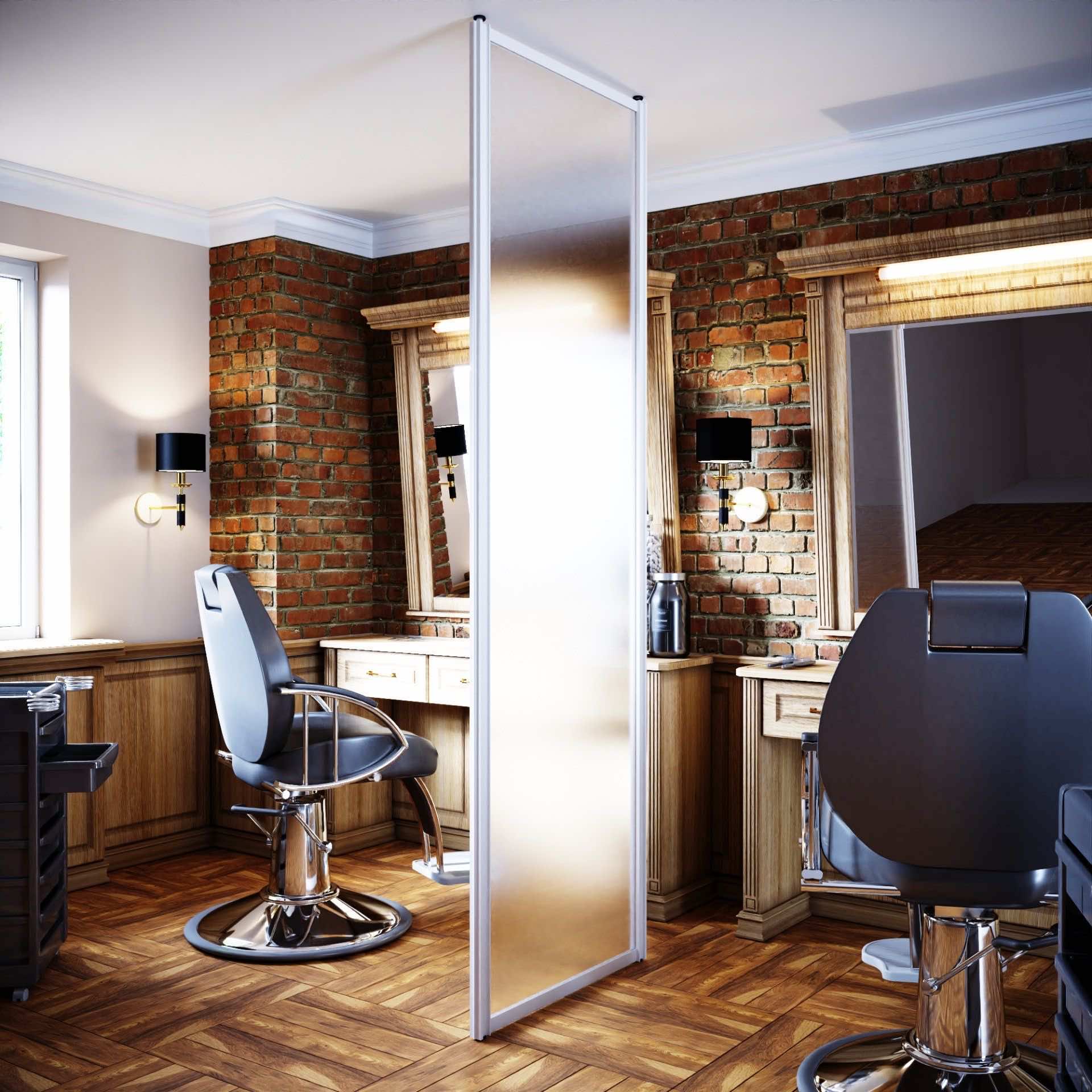 Гардеробная система EUREKA Stilos для торгового зала с индивидуальной компоновкой