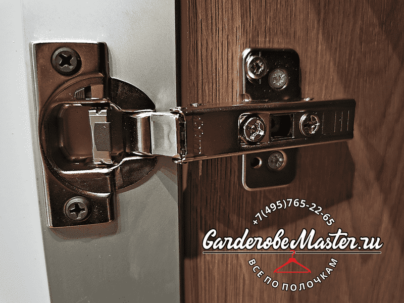 Фурнитура Фурнитура для гардеробной системы: мебельная петля с точной регулировкой и надежной фиксацией