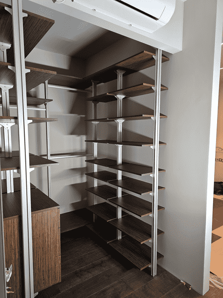 Угловая секция Угловая секция гардеробной системы